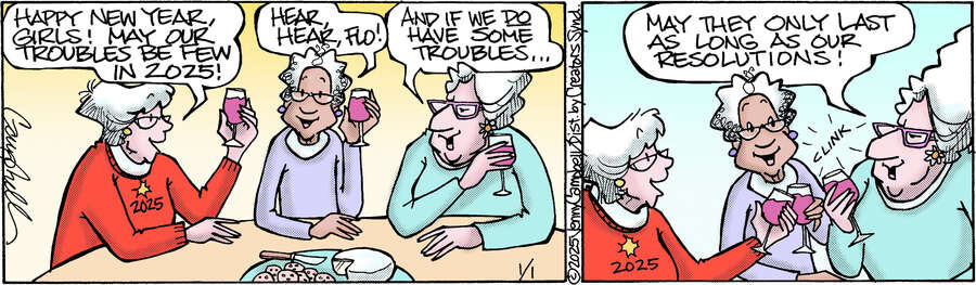 Flo & Friends for Jan 01, 2025