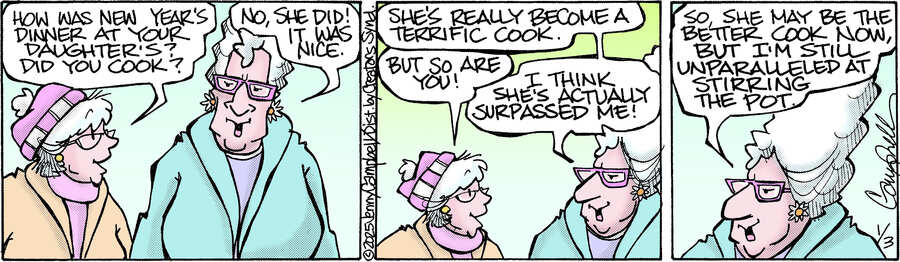 Flo & Friends for Jan 03, 2025