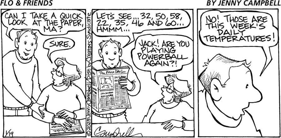 Flo & Friends for Jan 19, 2025