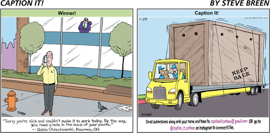 Caption It! for Jan 23, 2022