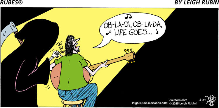 Rubes® for Feb 23, 2025