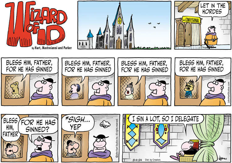 Wizard of Id for Aug 04, 2024