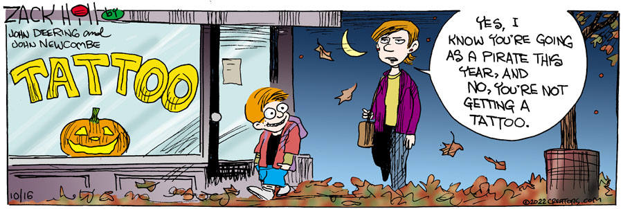 Zack Hill for Oct 16, 2022