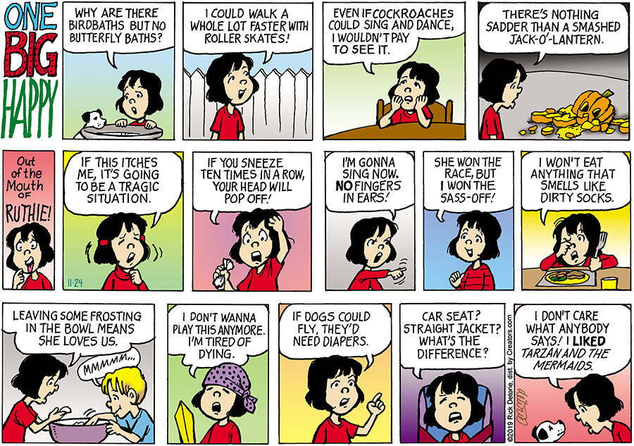 One Big Happy® for Nov 24, 2024