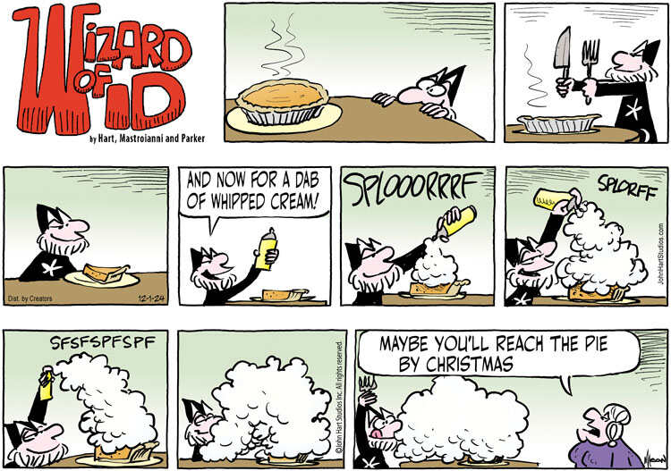 Wizard of Id for Dec 01, 2024