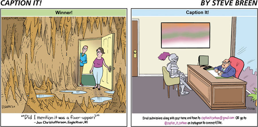 Caption It! for Dec 04, 2022