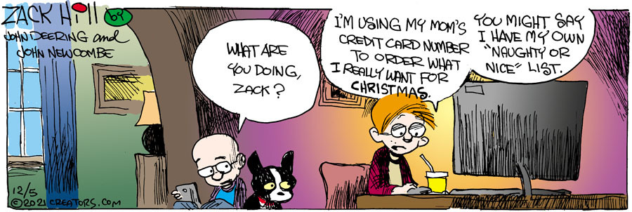 Zack Hill for Dec 05, 2021