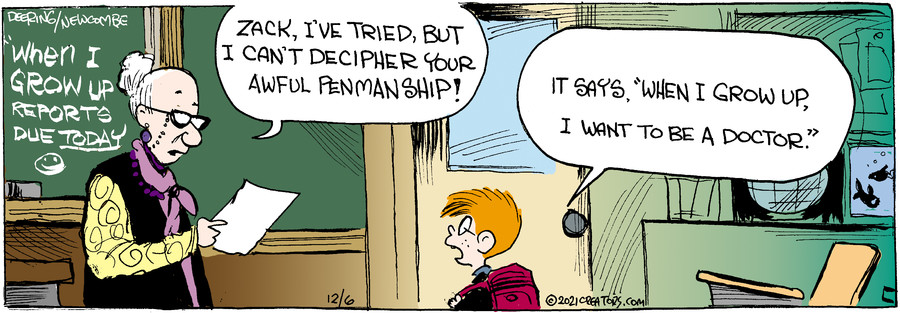 Zack Hill for Dec 06, 2021