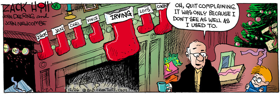 Zack Hill for Dec 26, 2021