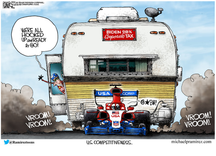 Michael Ramirez for Apr 07, 2021