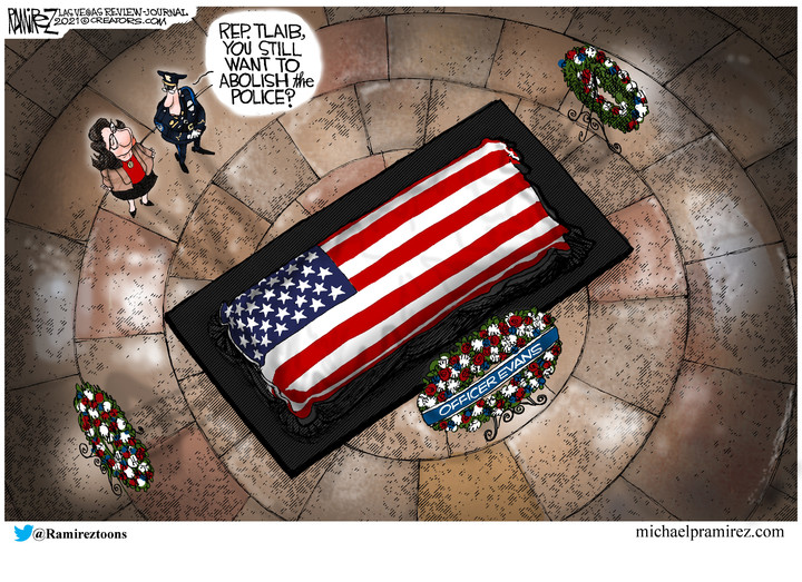 Michael Ramirez for Apr 14, 2021