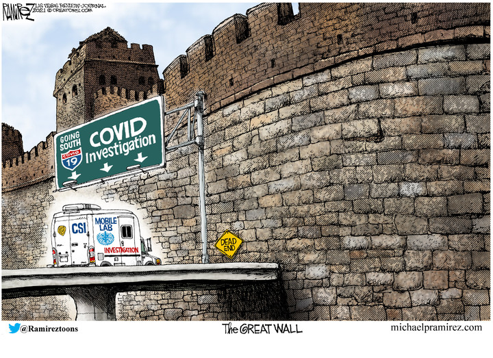 Michael Ramirez for May 25, 2021