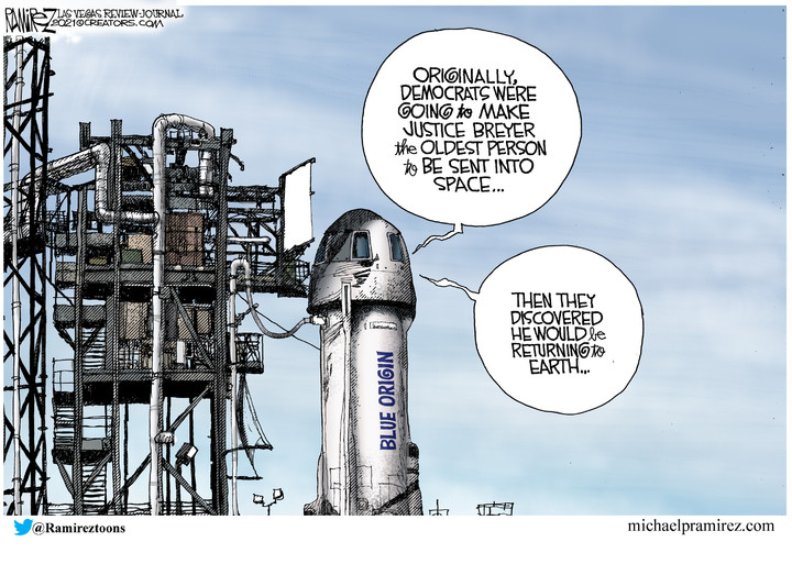 Michael Ramirez for Jul 21, 2021