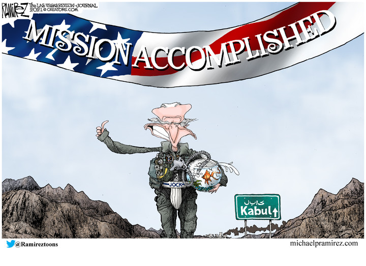 Michael Ramirez for Sep 01, 2021