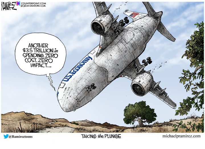 Michael Ramirez for Oct 04, 2021