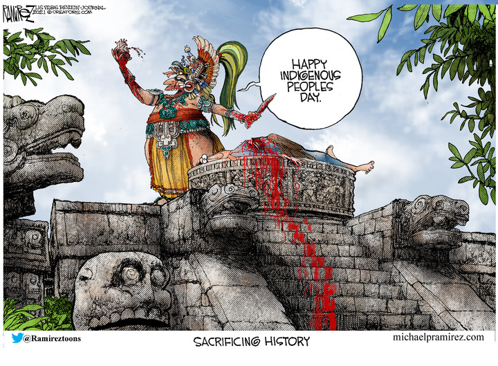 Michael Ramirez for Oct 10, 2021