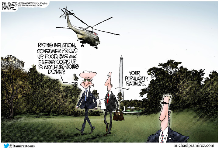 Michael Ramirez for Oct 12, 2021
