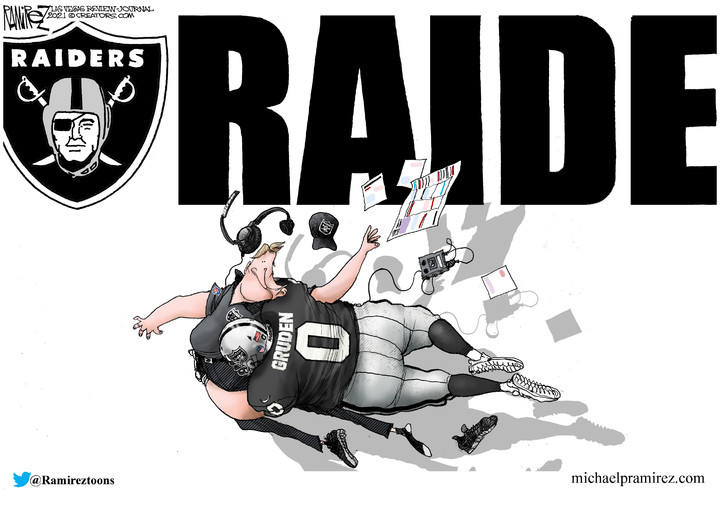 Michael Ramirez for Oct 13, 2021