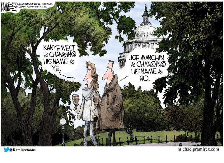 Michael Ramirez for Oct 20, 2021