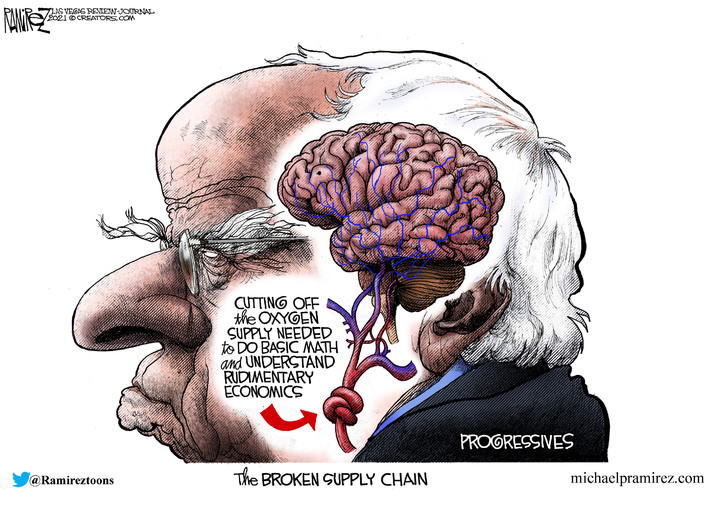 Michael Ramirez for Oct 21, 2021