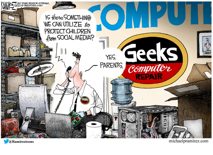 Michael Ramirez for Oct 25, 2021