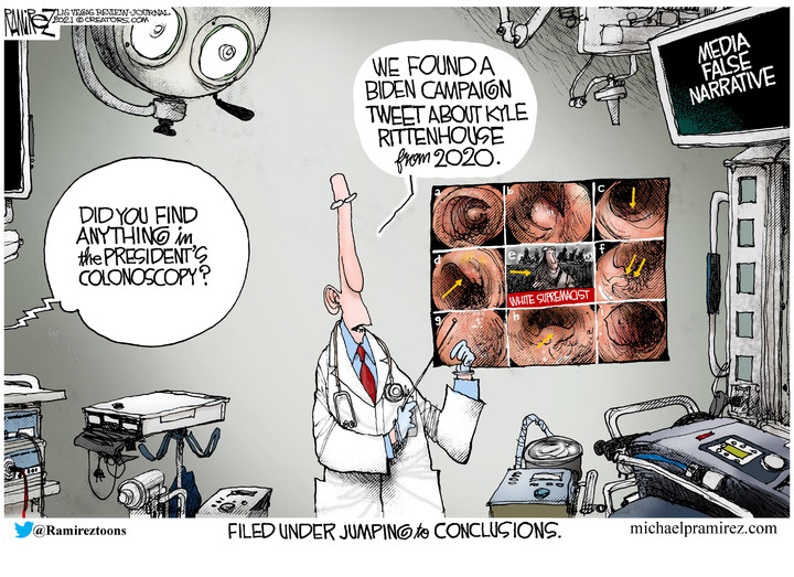 Michael Ramirez for Nov 21, 2021