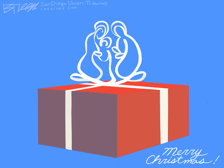 Steve Breen for Dec 25, 2021