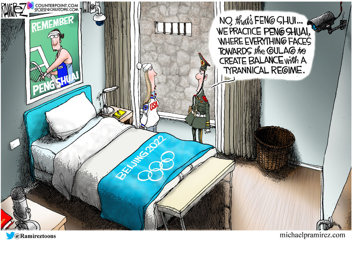 Michael Ramirez for Feb 11, 2022