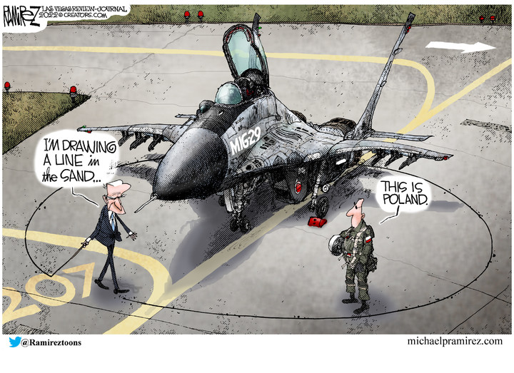 Michael Ramirez for Mar 14, 2022