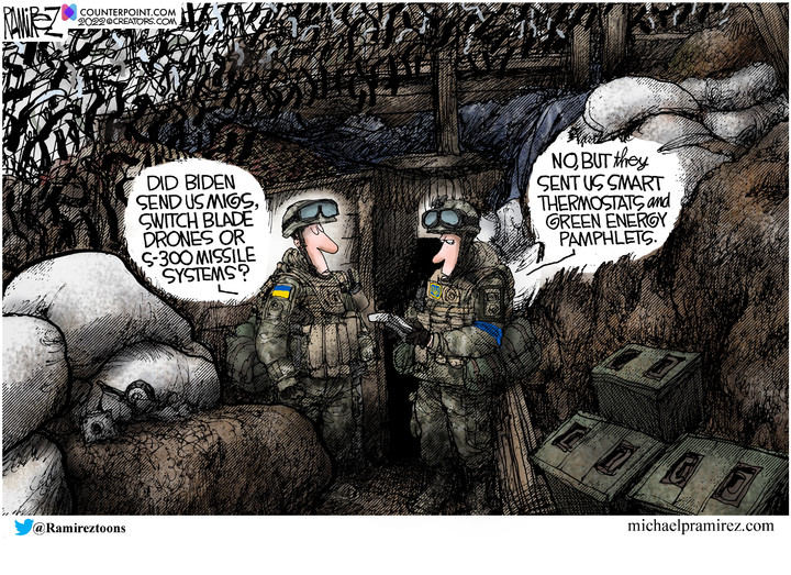 Michael Ramirez for Apr 04, 2022