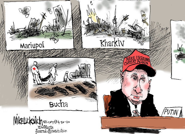 Mike Luckovich for Apr 20, 2022