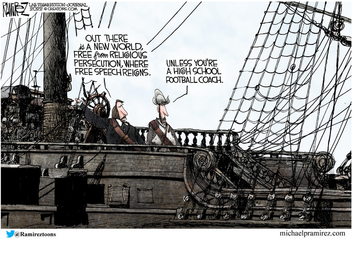 Michael Ramirez for Apr 27, 2022