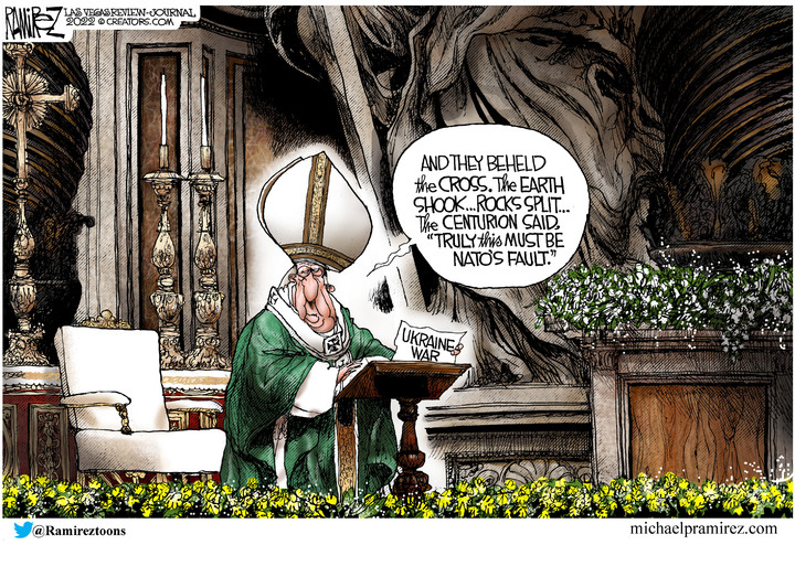 Michael Ramirez for May 09, 2022