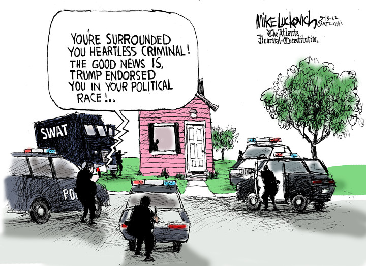 Mike Luckovich for May 15, 2022