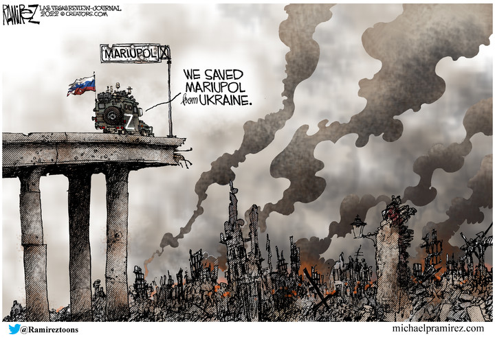 Michael Ramirez for May 18, 2022