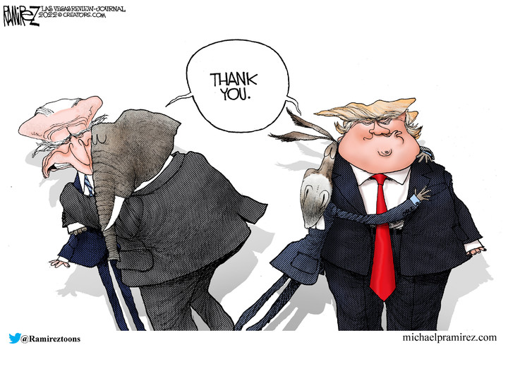 Michael Ramirez for Jul 17, 2022