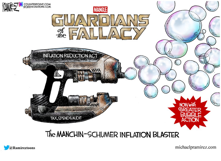 Michael Ramirez for Aug 05, 2022