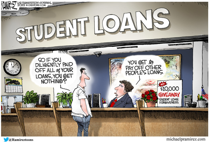 Michael Ramirez for Aug 28, 2022