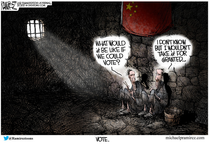 Michael Ramirez for Nov 08, 2022