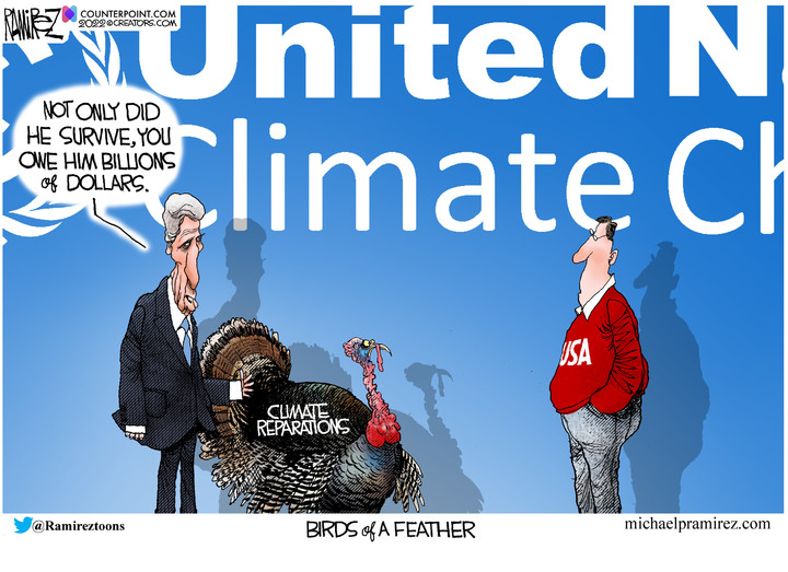 Michael Ramirez for Nov 27, 2022