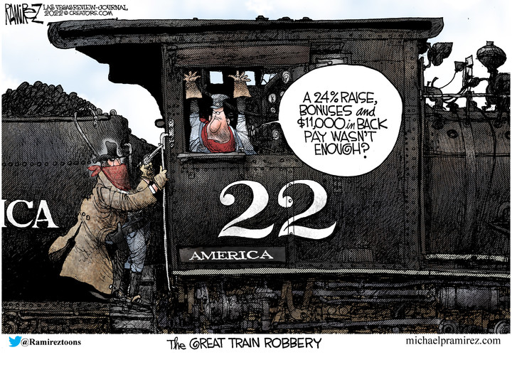 Michael Ramirez for Dec 01, 2022