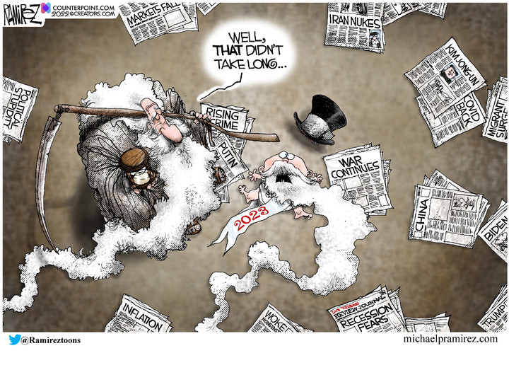 Michael Ramirez for Dec 31, 2022