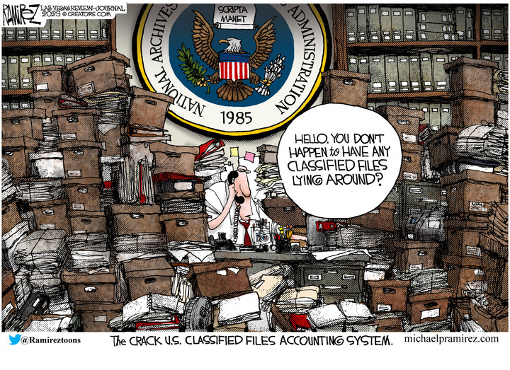 Michael Ramirez for Jan 17, 2023