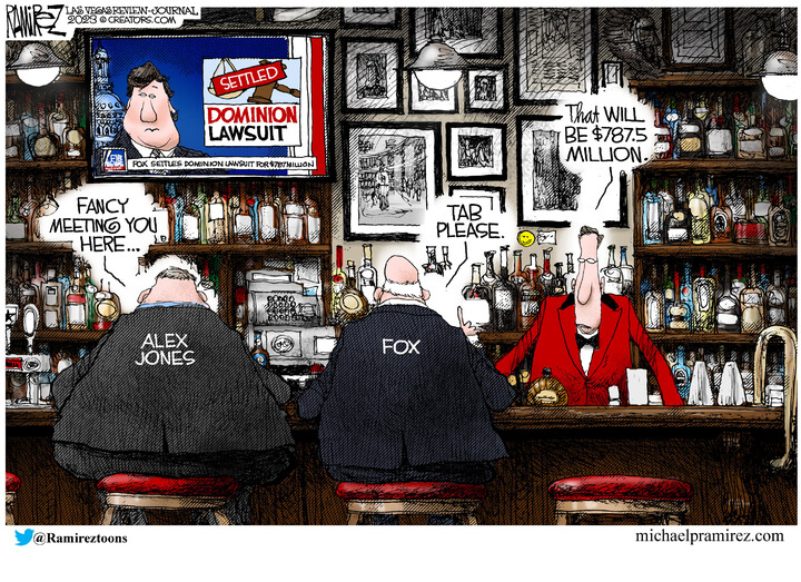 Michael Ramirez for Apr 19, 2023