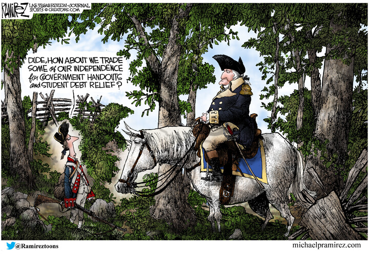 Michael Ramirez for Jul 04, 2023