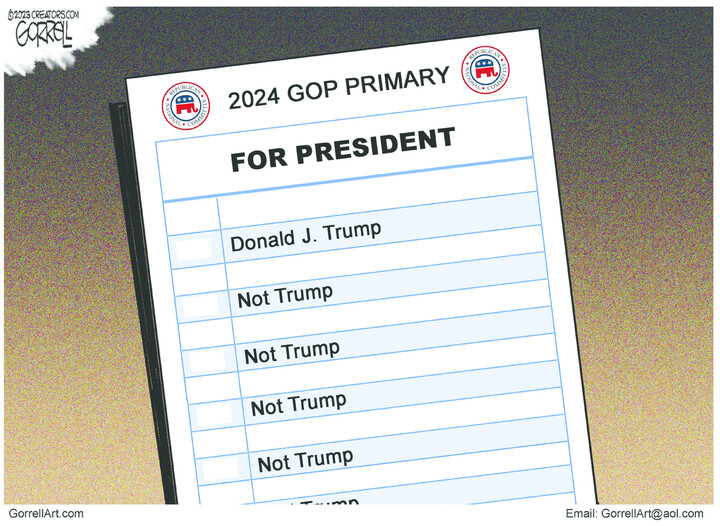 Bob Gorrell for Aug 23, 2023