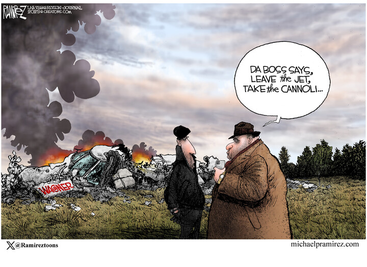 Michael Ramirez for Aug 27, 2023