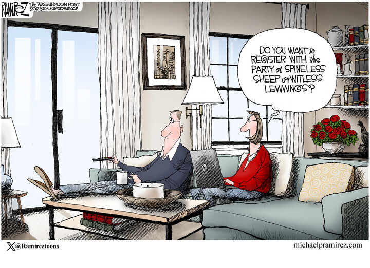 Michael Ramirez for Sep 20, 2023