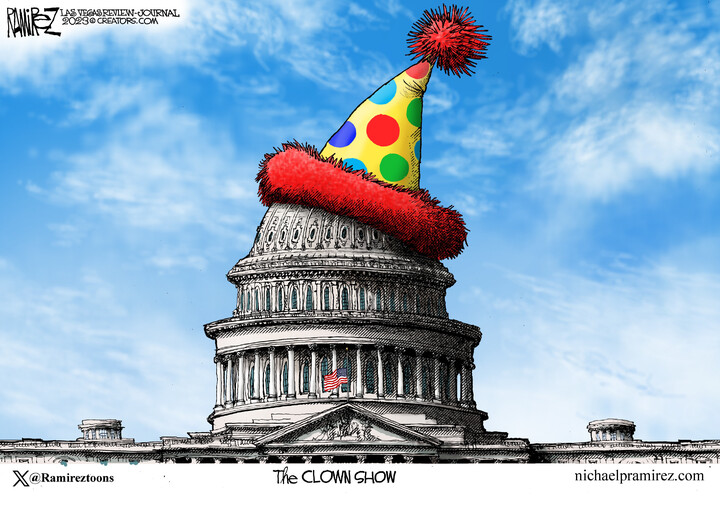 Michael Ramirez for Oct 05, 2023