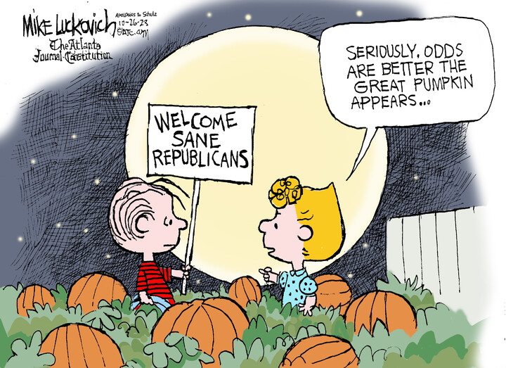 Mike Luckovich for Oct 26, 2023